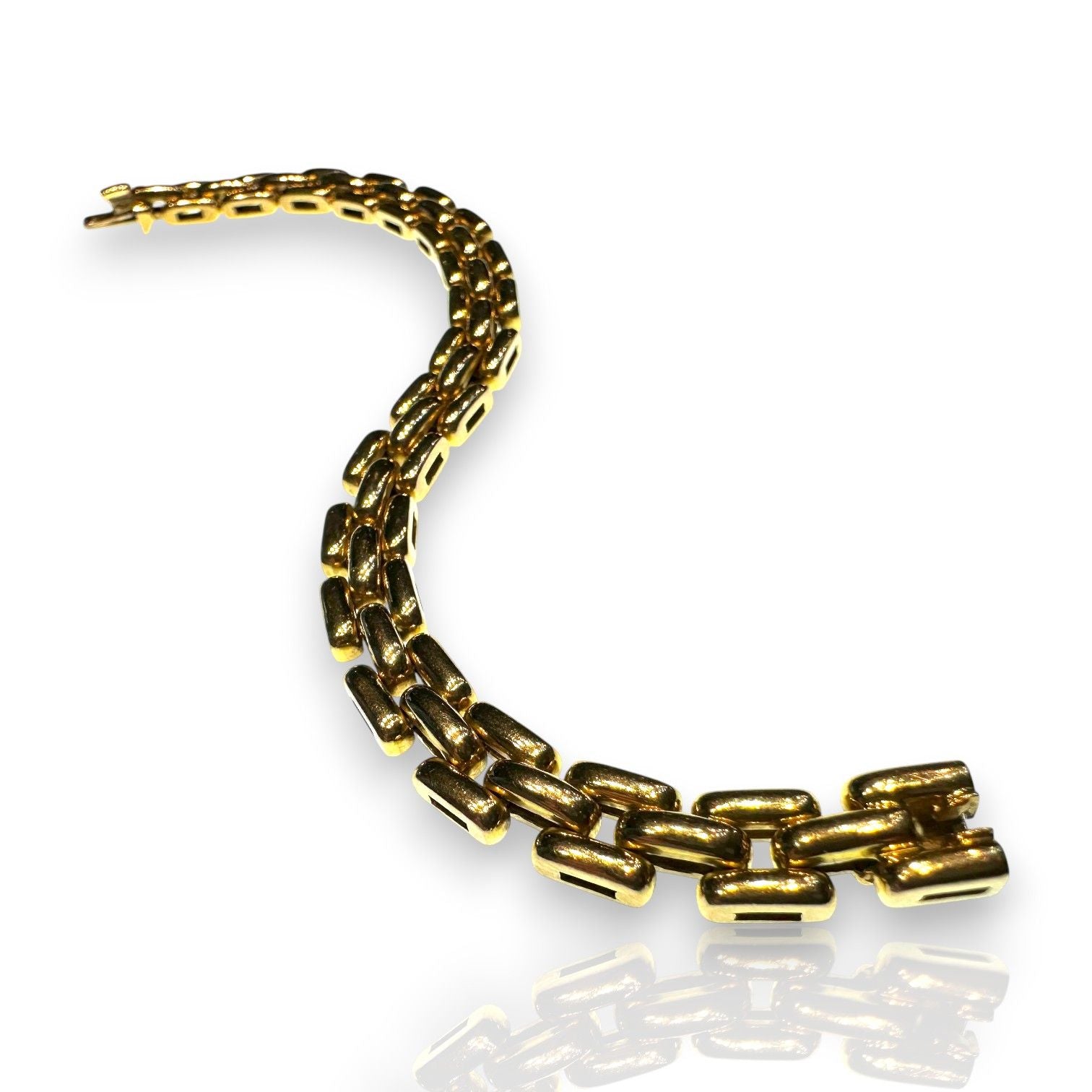 Cartier Maillon Pathere 18ct Yellow Gold Bracelet