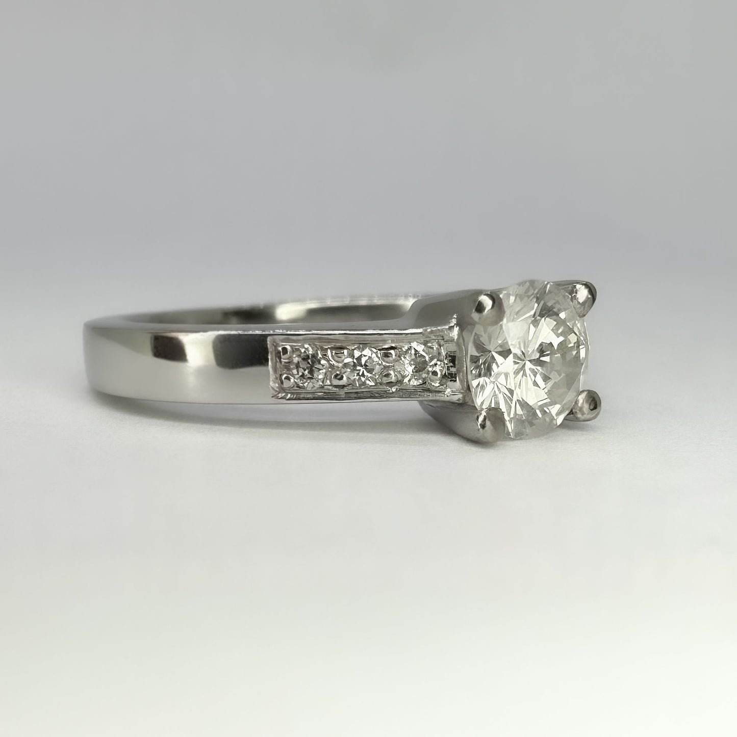 Vintage 0.50ct Diamond Solitaire Ring