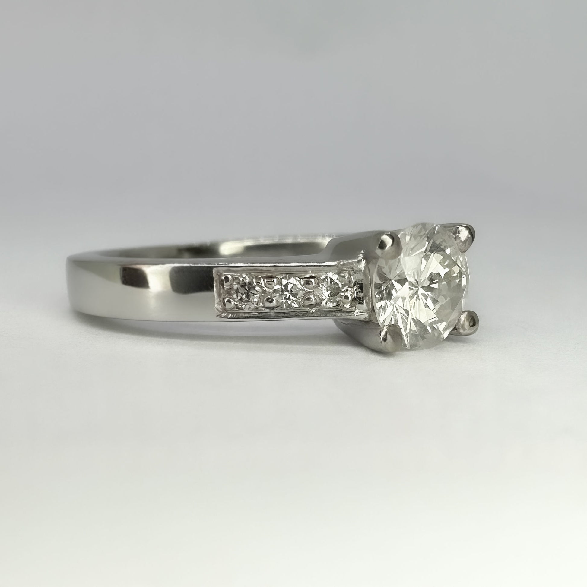 Vintage 0.50ct Diamond Solitaire Ring