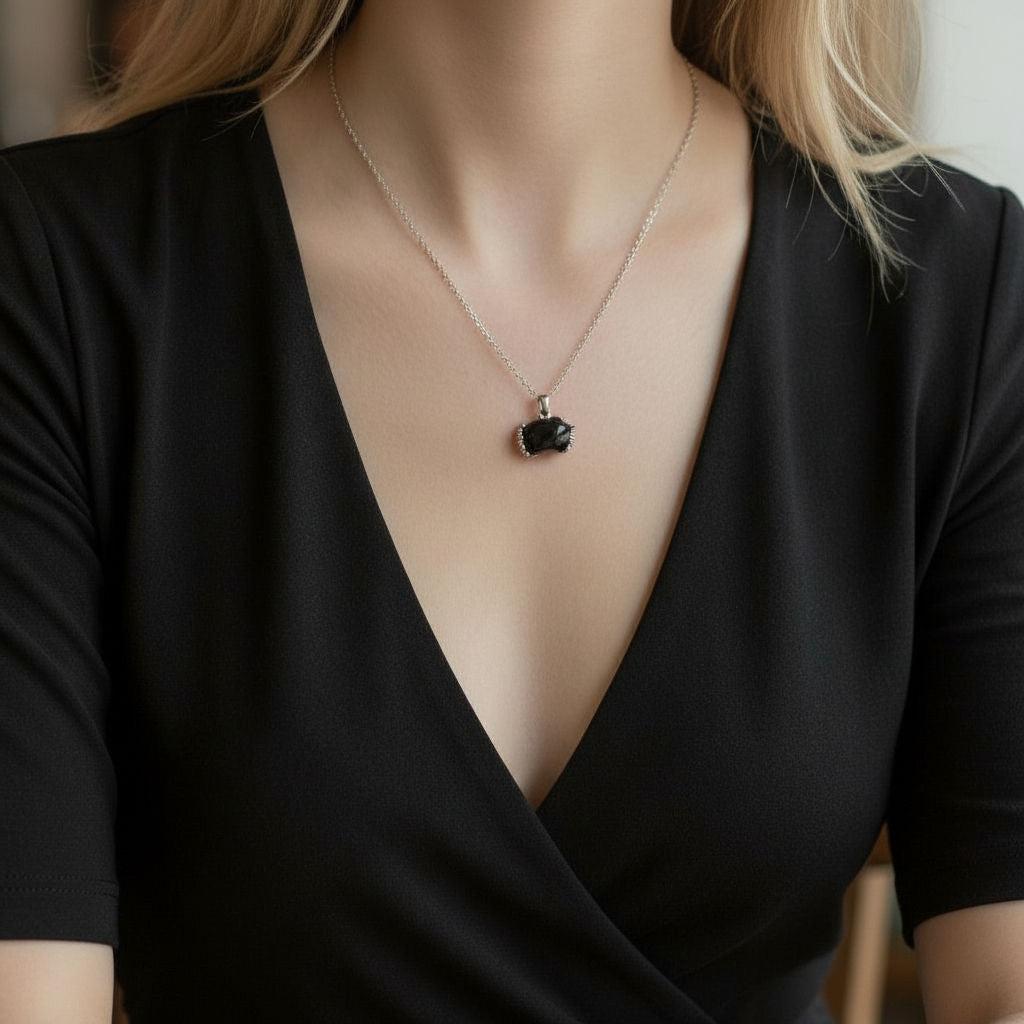 Carrera Y Carrera Onyx Panther Pendant with Diamond Eye