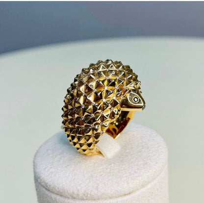 Vintage Boucheron Hans The Hedgehog Gold Statement Ring