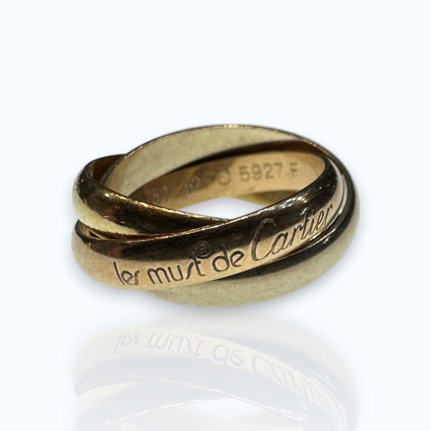 Les Must De Cartier Trinity Ring - Size 52