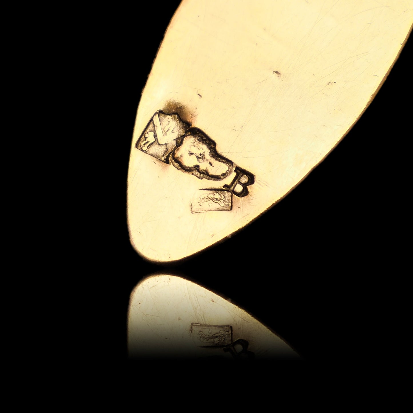 Antique Victorian Silver Gilt Chatelaine Rococo Decorations - c.1860