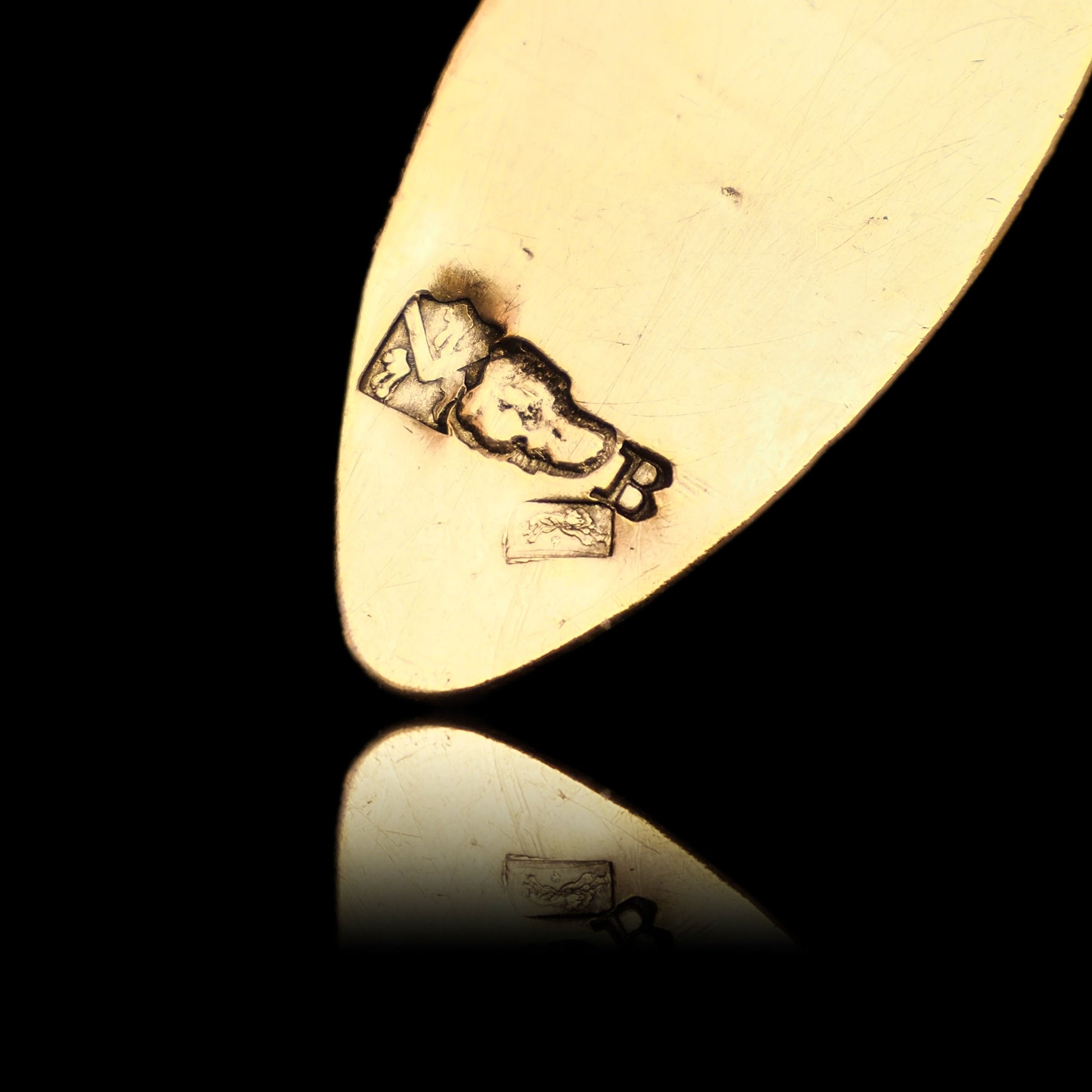 Antique Victorian Silver Gilt Chatelaine Rococo Decorations - c.1860