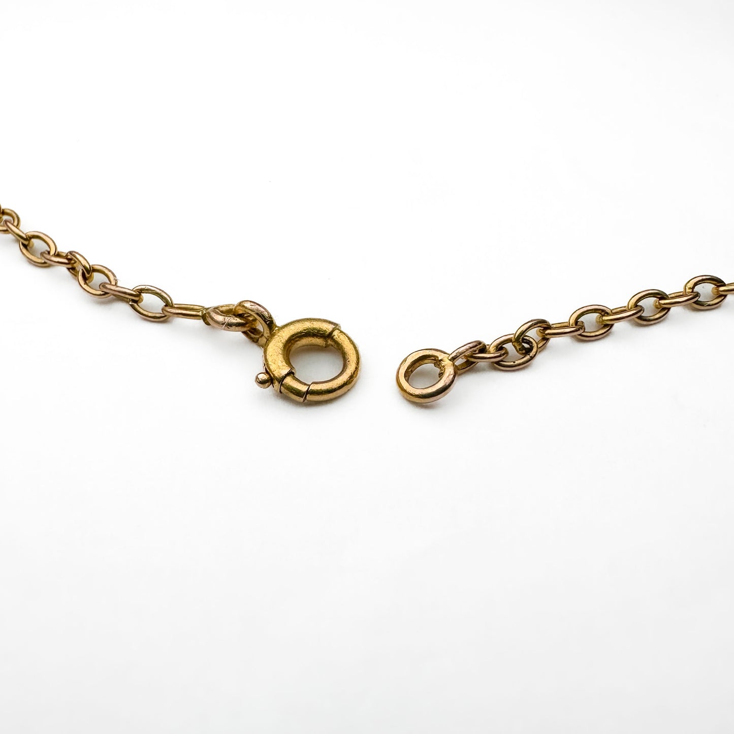 Arts and Crafts Antique Suffragette Fringe Necklace with Peridot Amethyst Moonstone