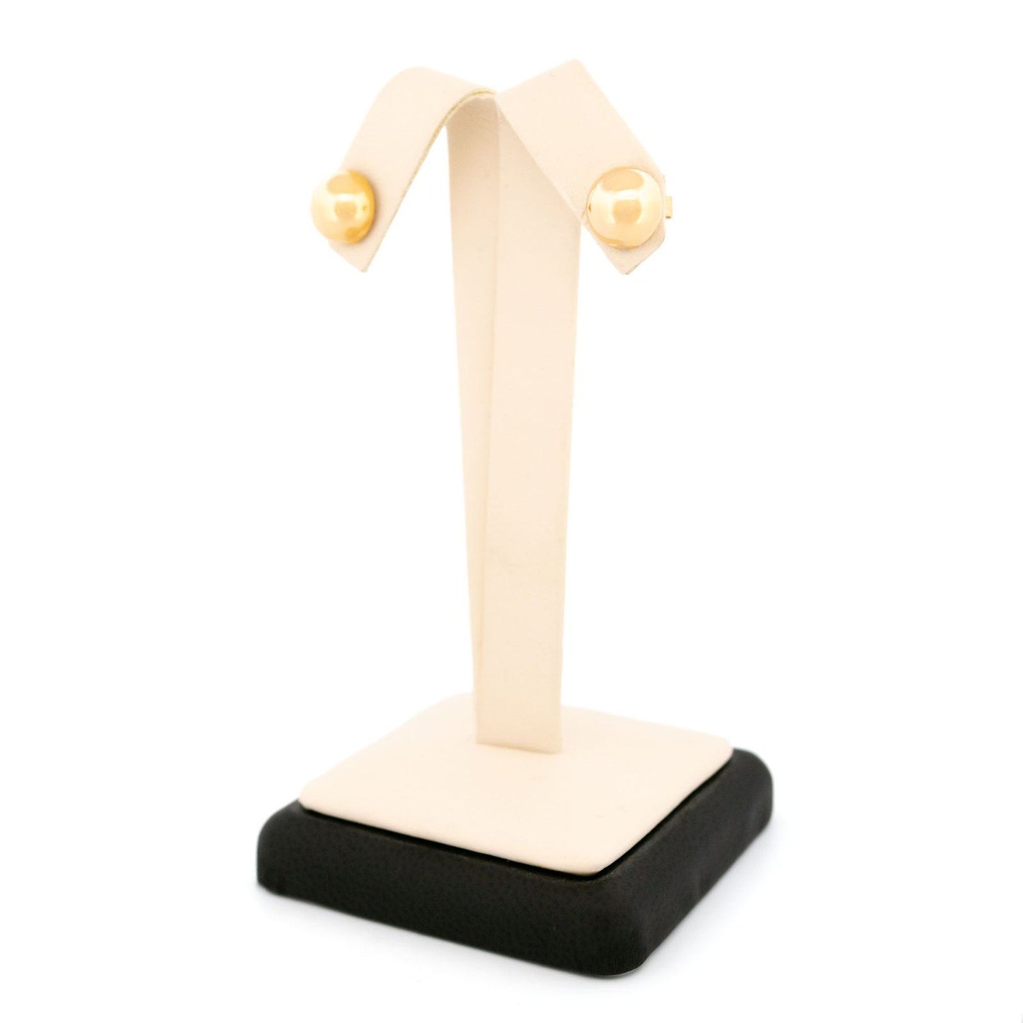 Pre Owned 18ct Yellow Gold Ball Stud Earrings