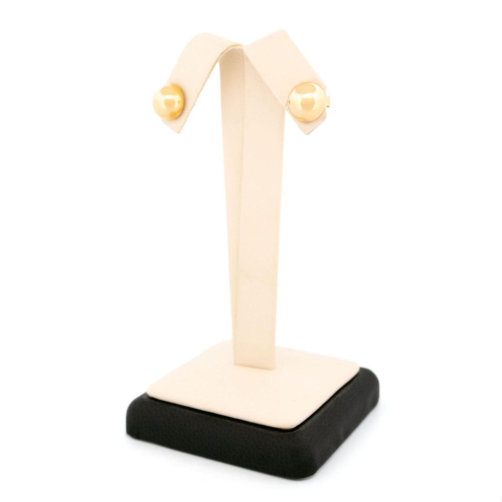 Pre Owned 18ct Yellow Gold Ball Stud Earrings