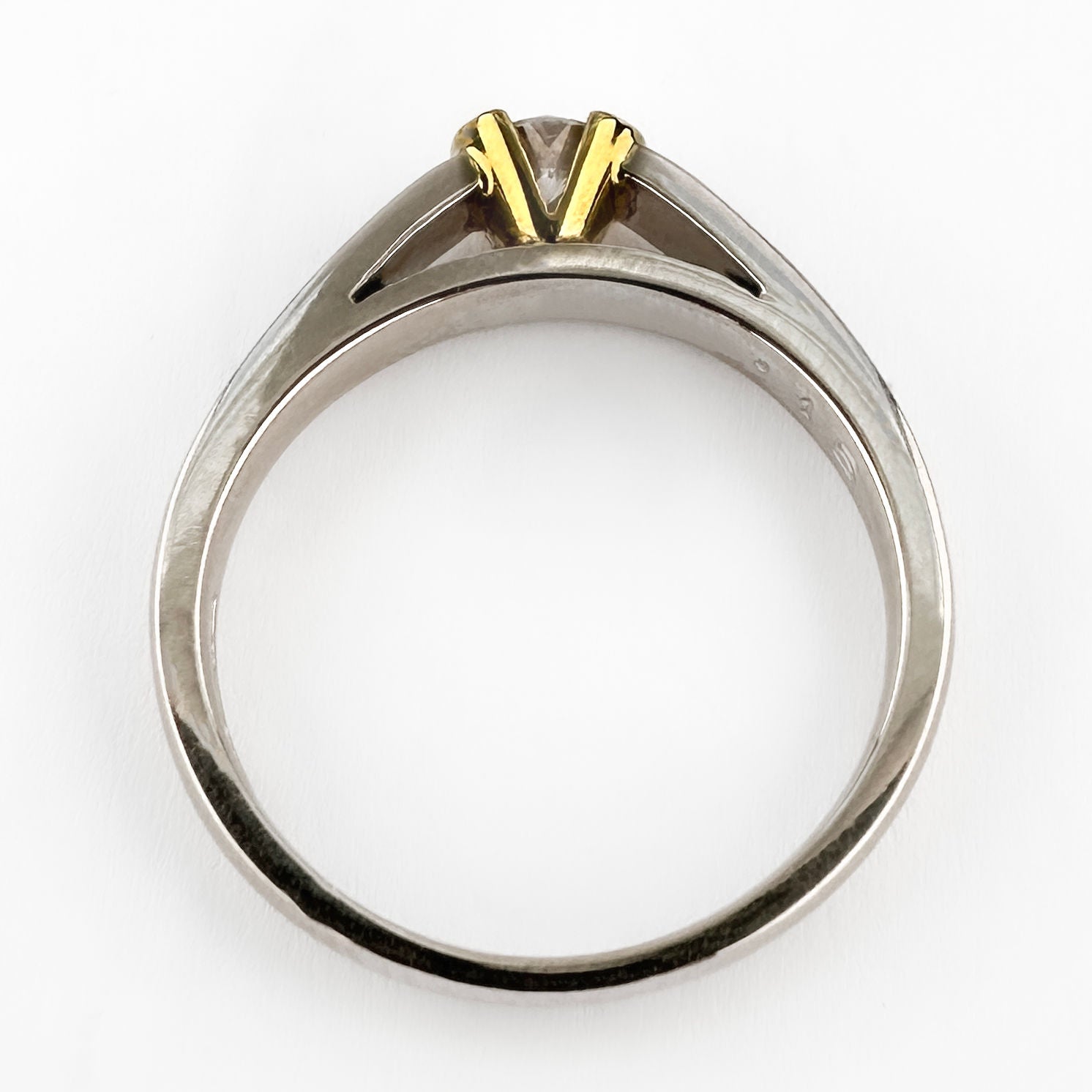 Diamond Solitaire Millennium Ring