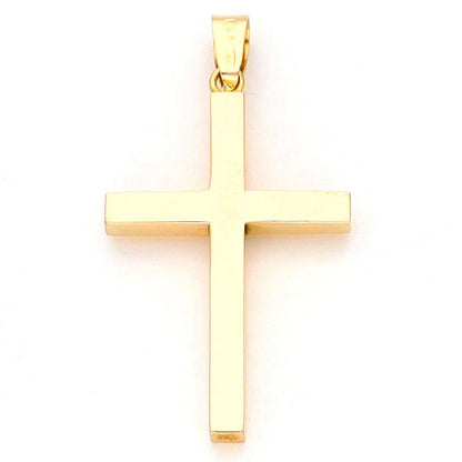 Vintage Diamond Set 14ct Yellow Gold Cross Pendant