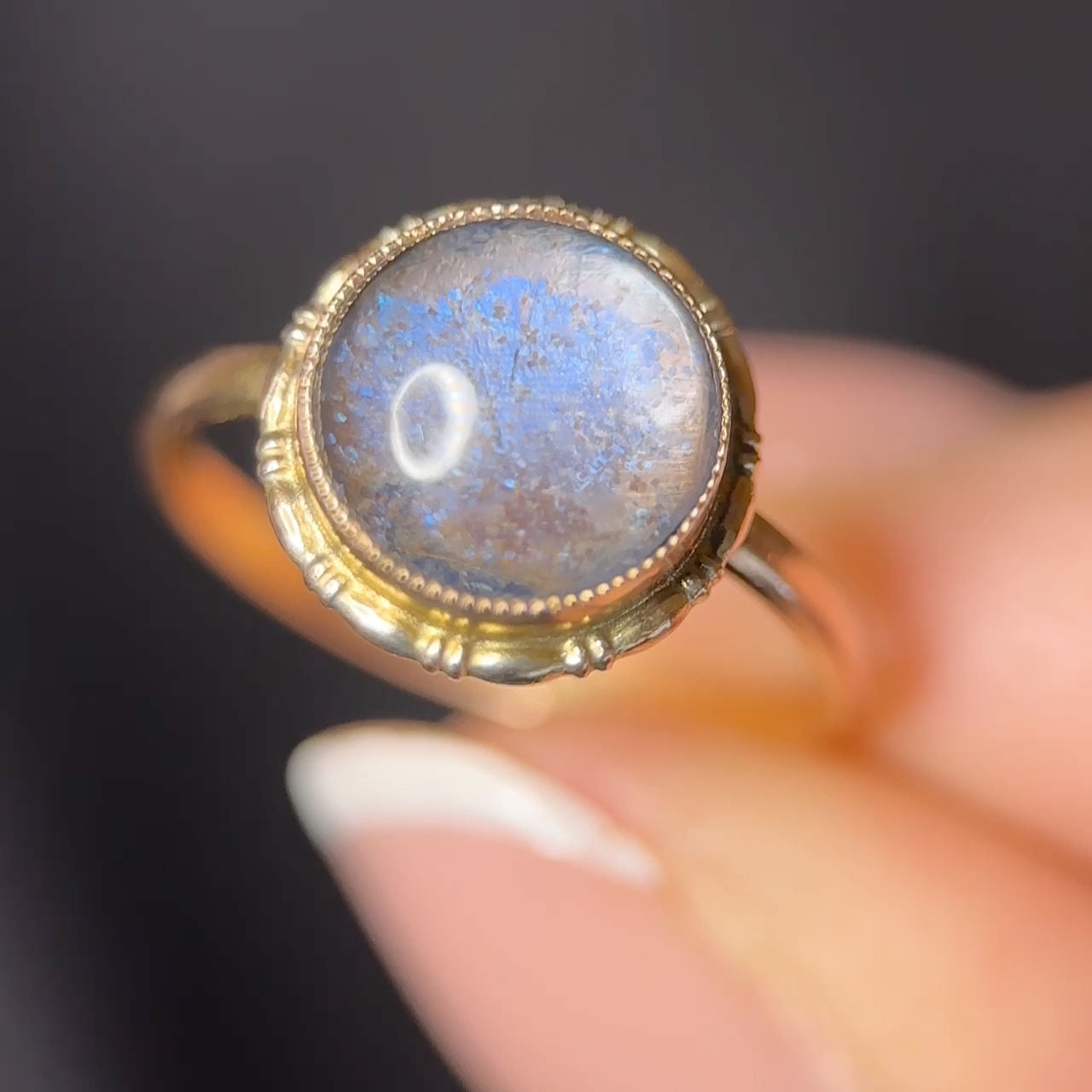 Antique Moonstone Ring
