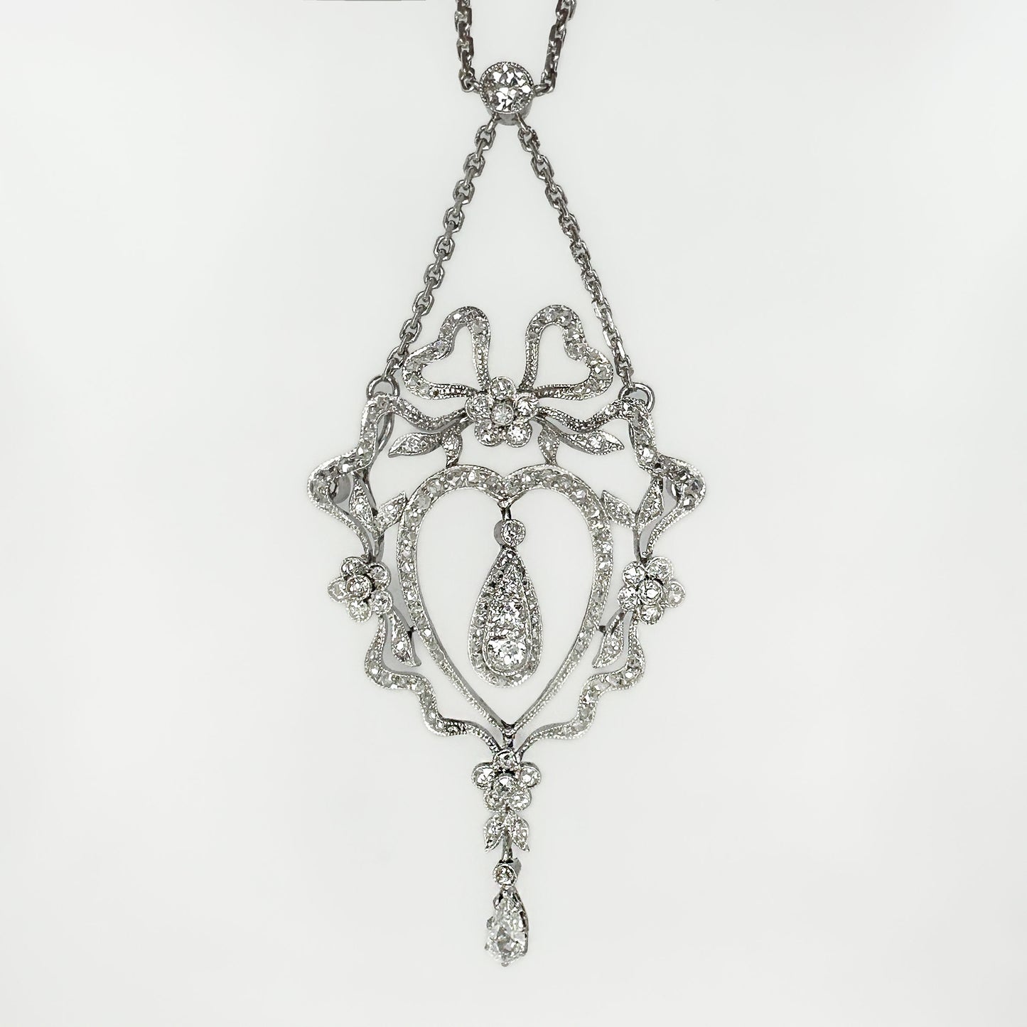 Belle Epoque Diamond Heart Pendant