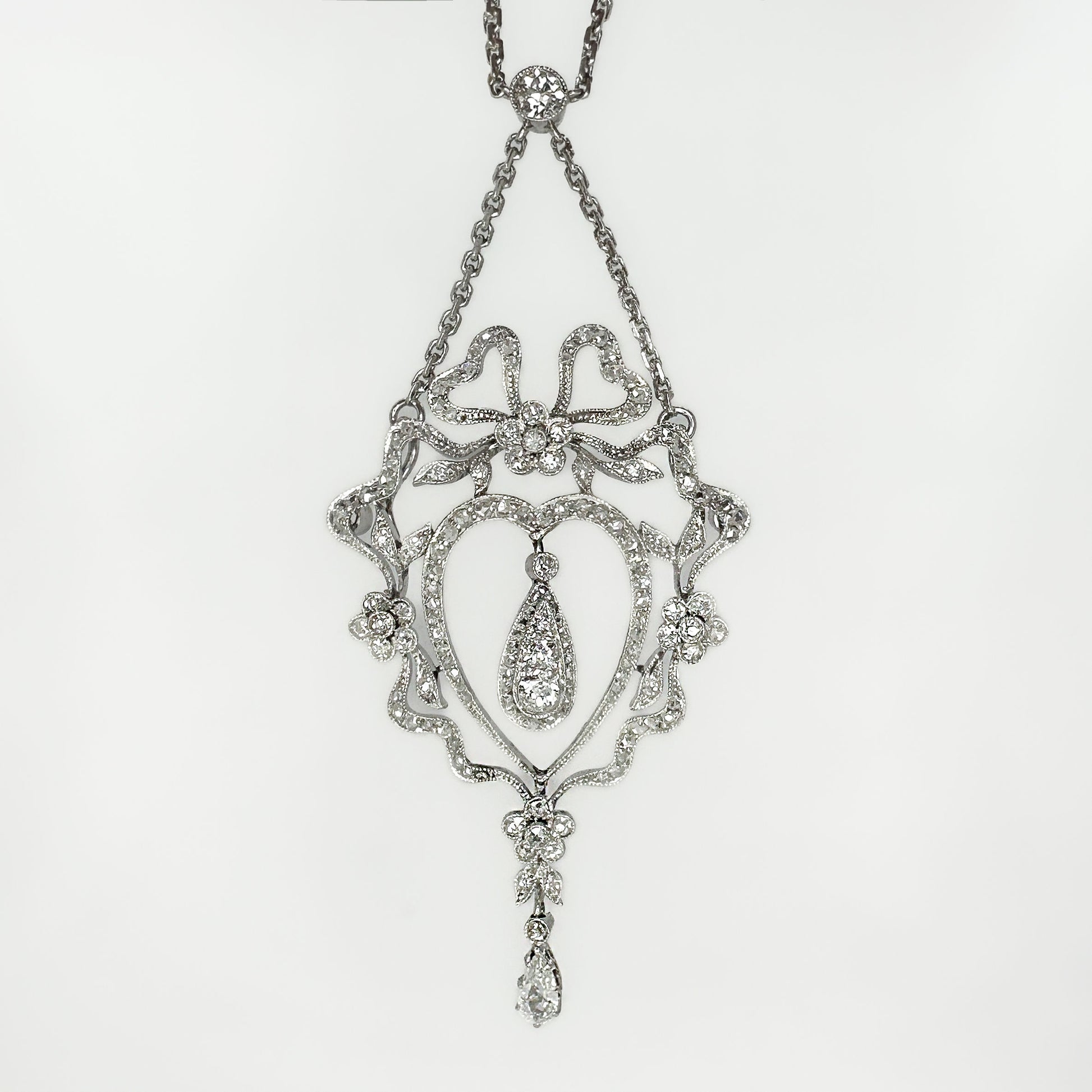 Belle Epoque Diamond Heart Pendant