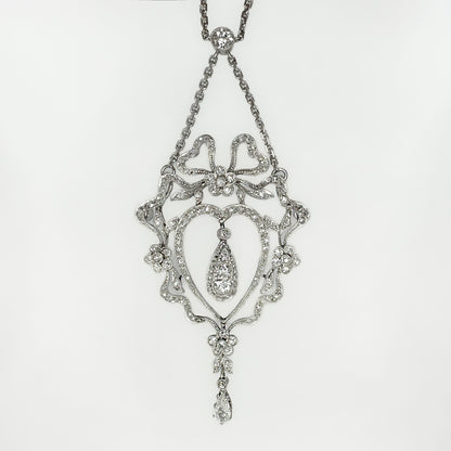 Belle Epoque Diamond Heart Pendant