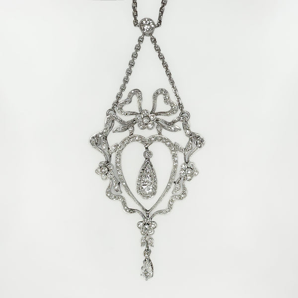 Belle Epoque Diamond Heart Pendant