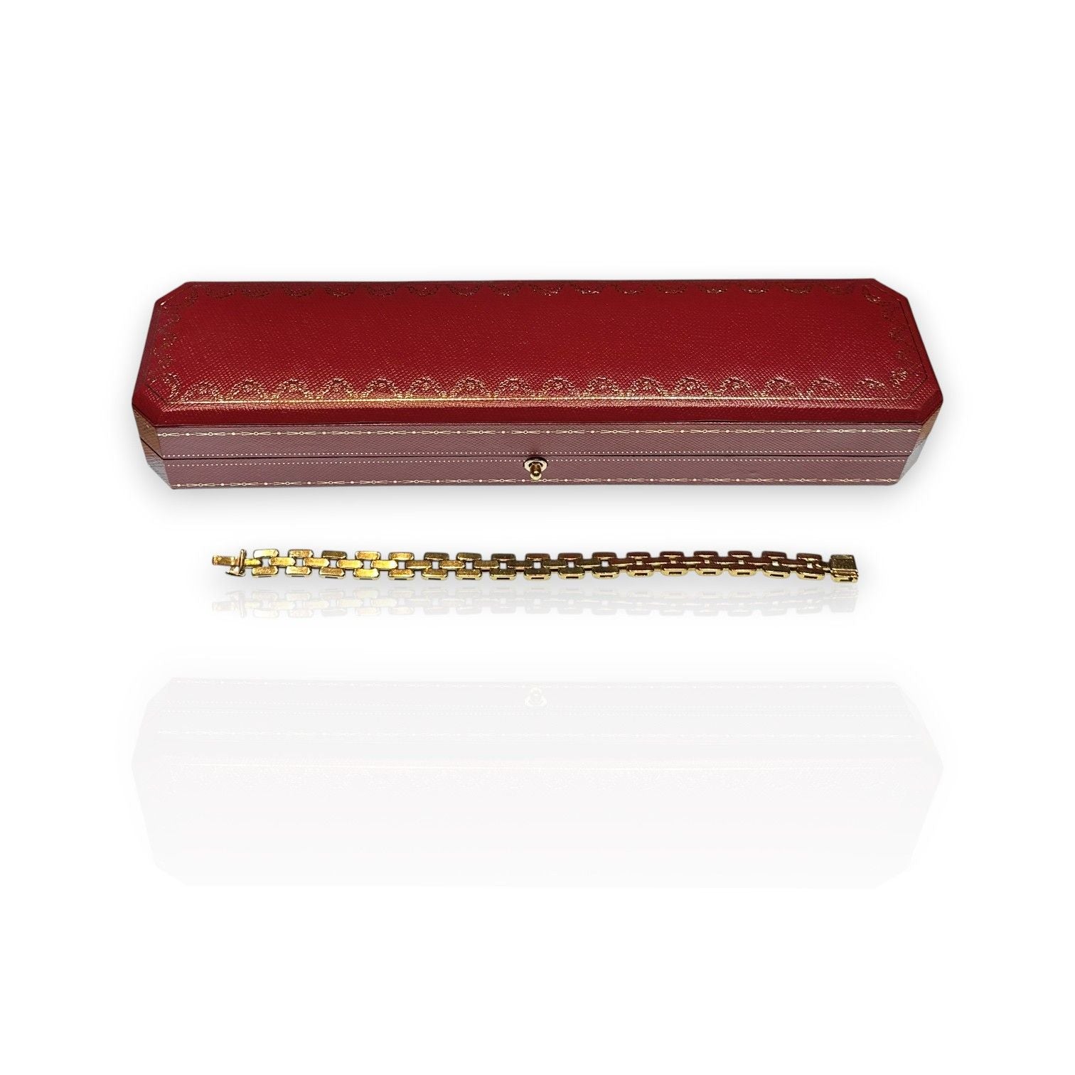 Cartier Maillon Pathere 18ct Yellow Gold Bracelet