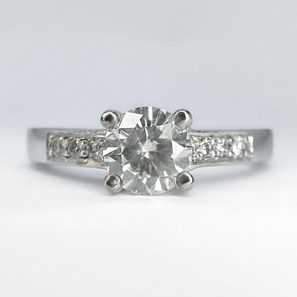 Vintage 0.50ct Diamond Solitaire Ring