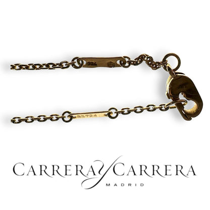 Carrera Y Carrera Onyx Panther Pendant with Diamond Eye