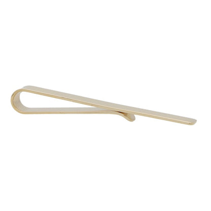 Modern Tie Clip In 9 Carat Yellow Gold