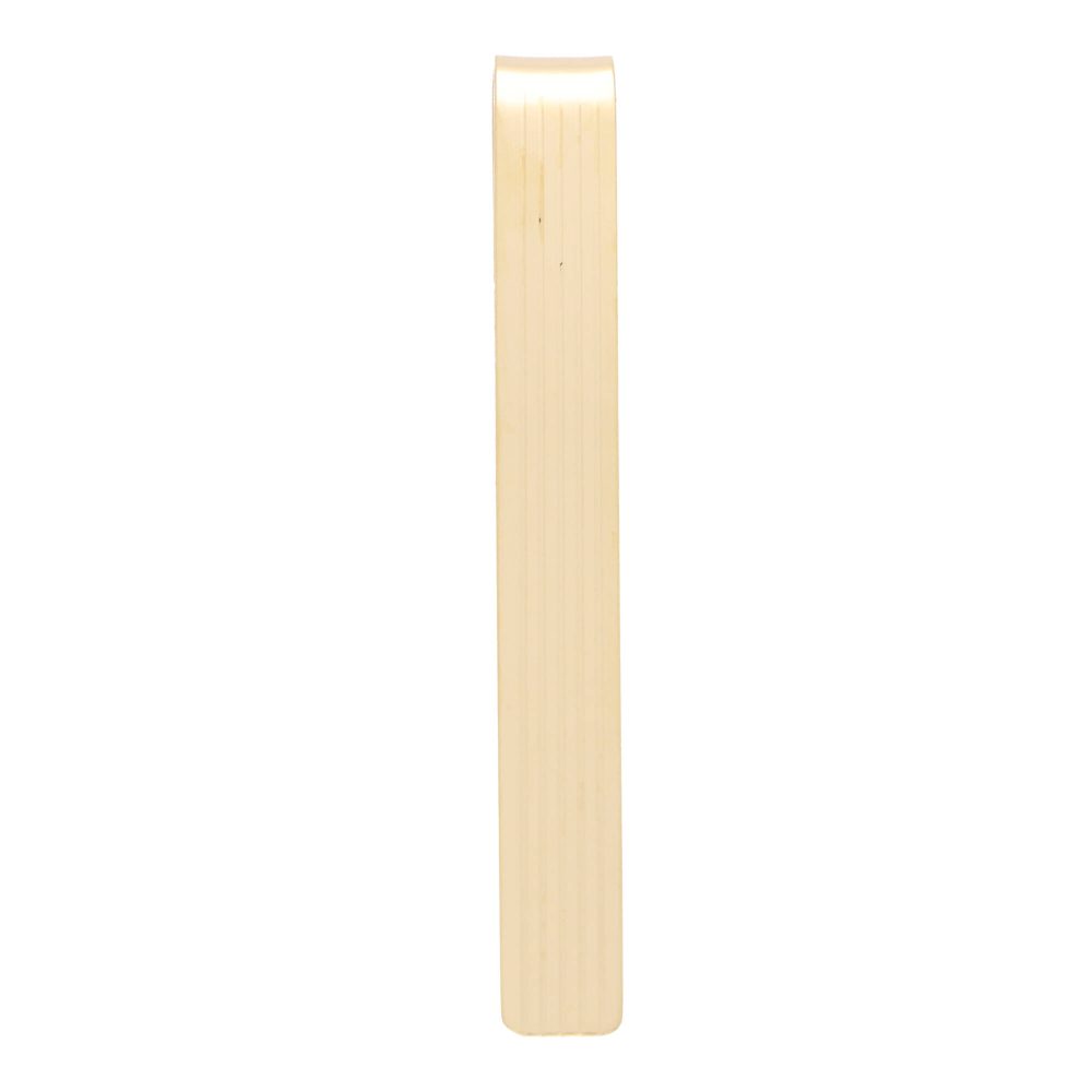 Modern Tie Clip In 9 Carat Yellow Gold