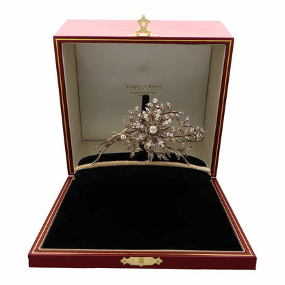 Victorian En Tremblant Diamond Tiara