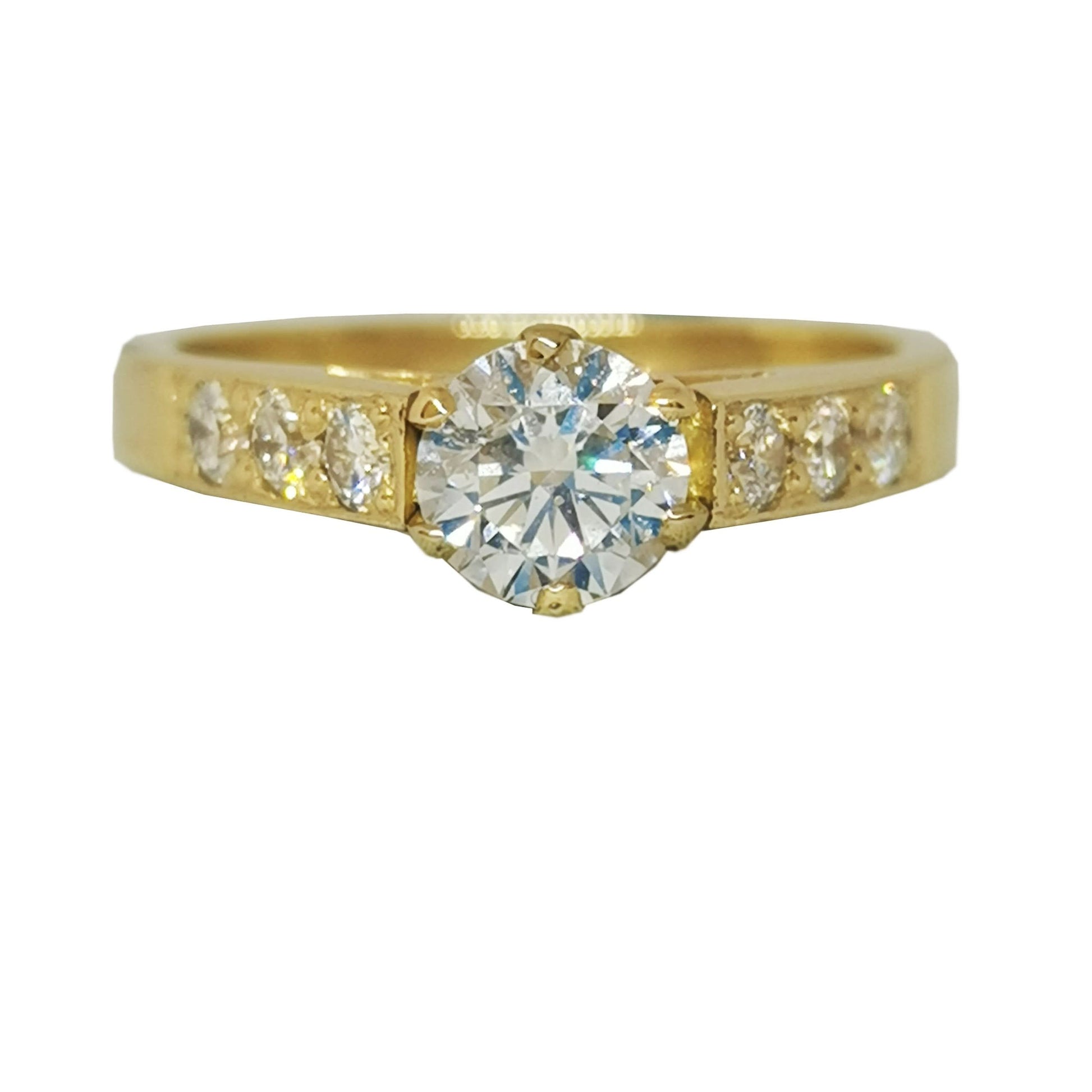 Jewellery 0.65 Carat Diamond Engagement Ring