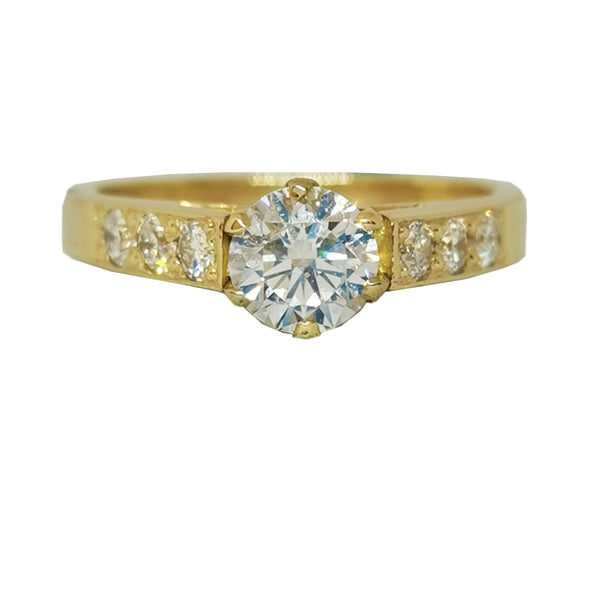Jewellery 0.65 Carat Diamond Engagement Ring