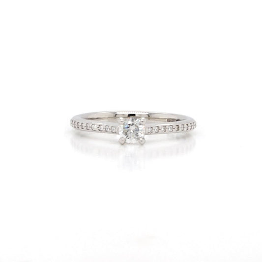 Jewellery RosinaÂ®A Platinum Single-Stone Diamond Ring