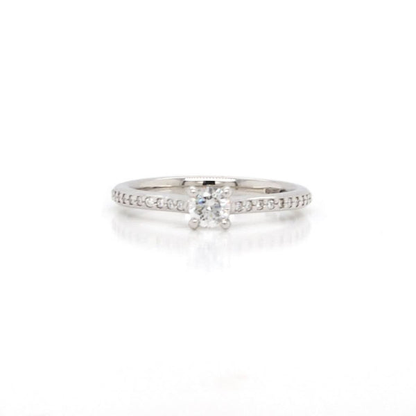 Jewellery RosinaÂ®A Platinum Single-Stone Diamond Ring