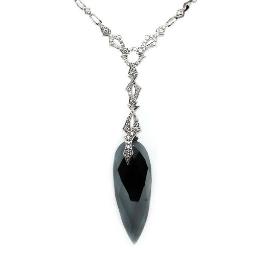 Jewellery Stephen Webster 18ct White Gold, Jewelvine Hematite Dagger Pendant