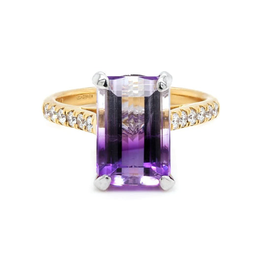 Jewellery White Amethyst Dress Ring