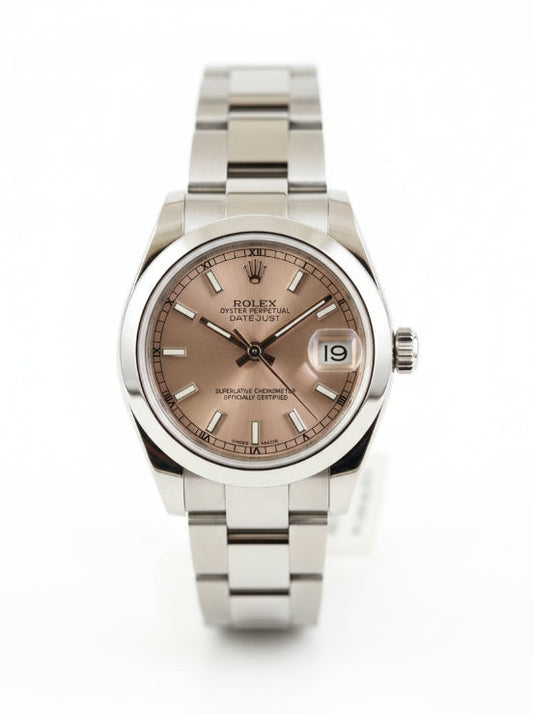 Ladies Rolex Oyster Perpetual Datejust in stainless steel