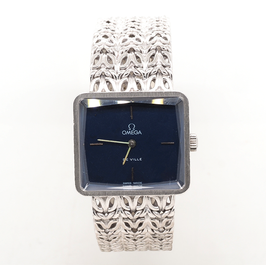 Vintage 18ct White Gold Omega De Ville Watch