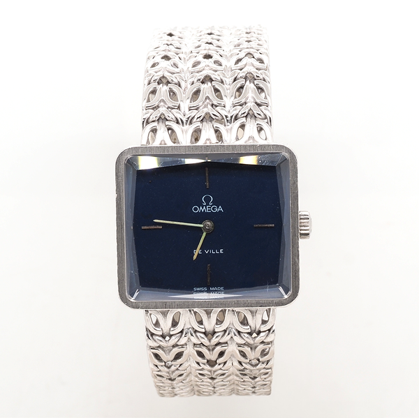 Vintage 18ct White Gold Omega De Ville Watch