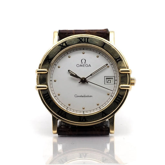 Vintage Watches Vintage Watch 18ct Yellow Gold Omega Constellation Quartz Watch