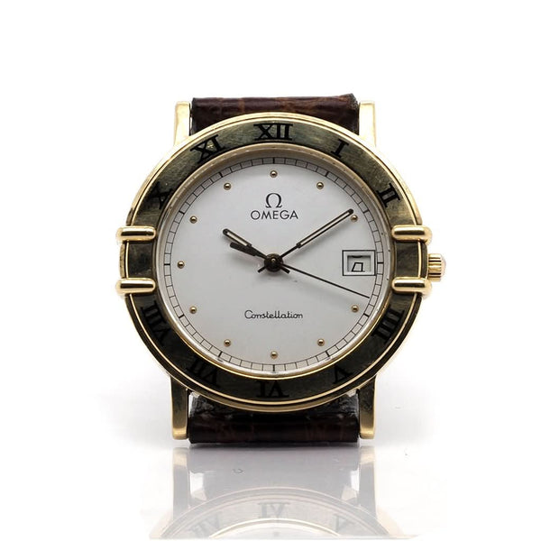 Vintage Watches Vintage Watch 18ct Yellow Gold Omega Constellation Quartz Watch