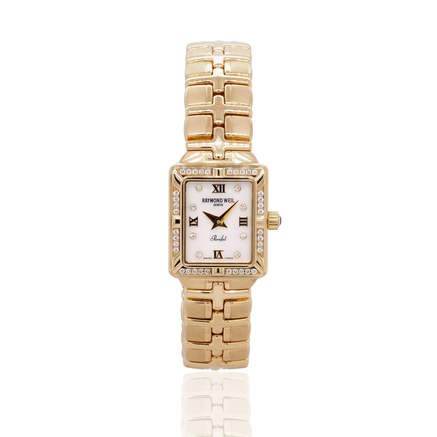 Raymond Weil Parsifal Yellow Gold Diamond-Set Watch