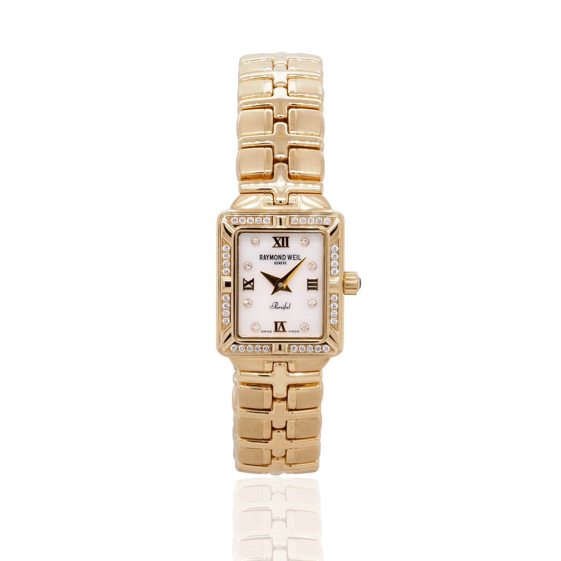 Raymond Weil Parsifal Yellow Gold Diamond-Set Watch