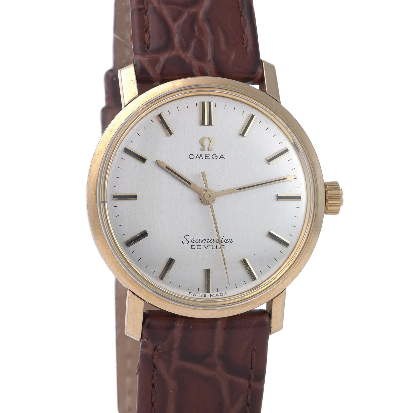 Vintage Omega Seamaster De Ville 9 Carat Gold Watch (c. 1960's)