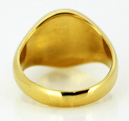 Victorian Onyx Seal Ring, 18ct Yellow Gold, England, Circa 1880's