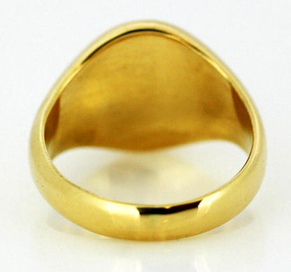 Victorian Onyx Seal Ring, 18ct Yellow Gold, England, Circa 1880's