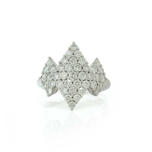 Picchiotti 18KT Gold Diamond Cluster Ring