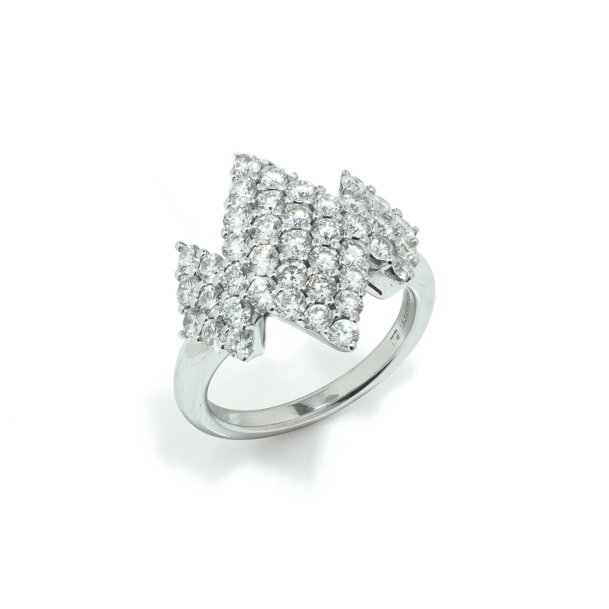 Picchiotti 18KT Gold Diamond Cluster Ring