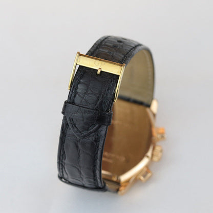 Vintage Girard-Perregaux Richeville Rose Gold Watch Chronograph Watch Strap