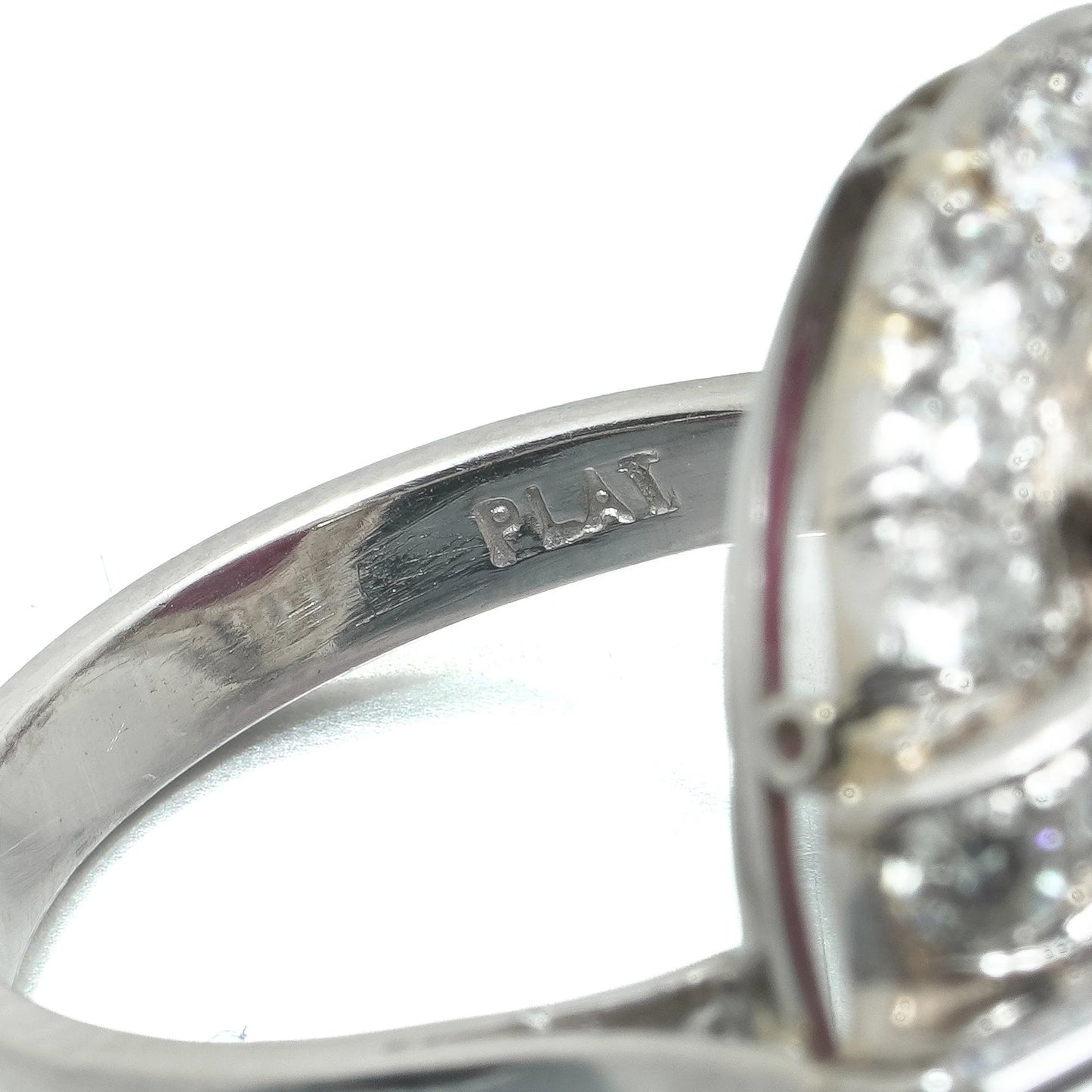 Vintage 19.15cts Burmese Cabochon Ruby and Diamond Cocktail Ring,