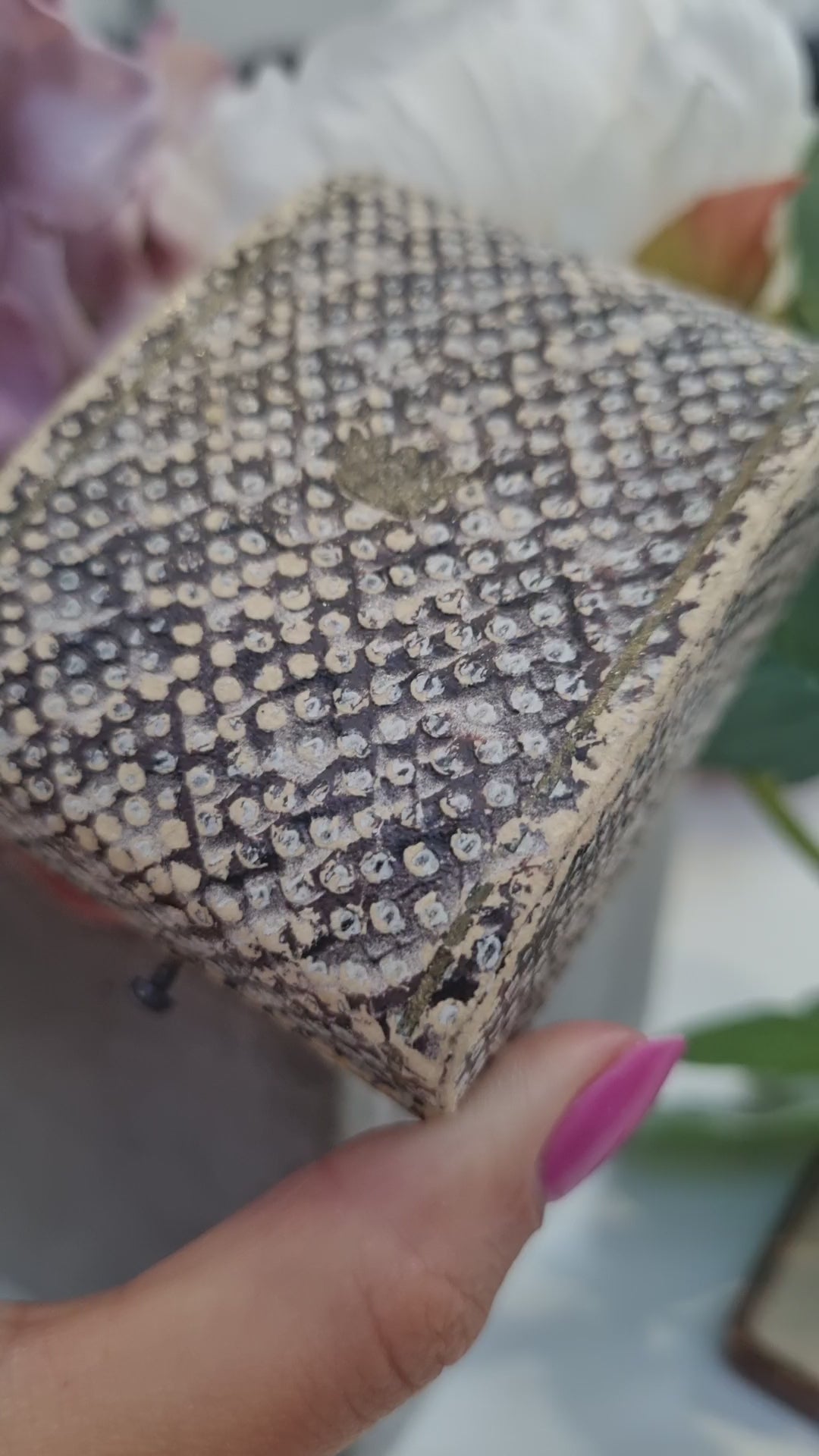 Antique Belle Epoque Old Cut Diamond Cluster Drop Earrings