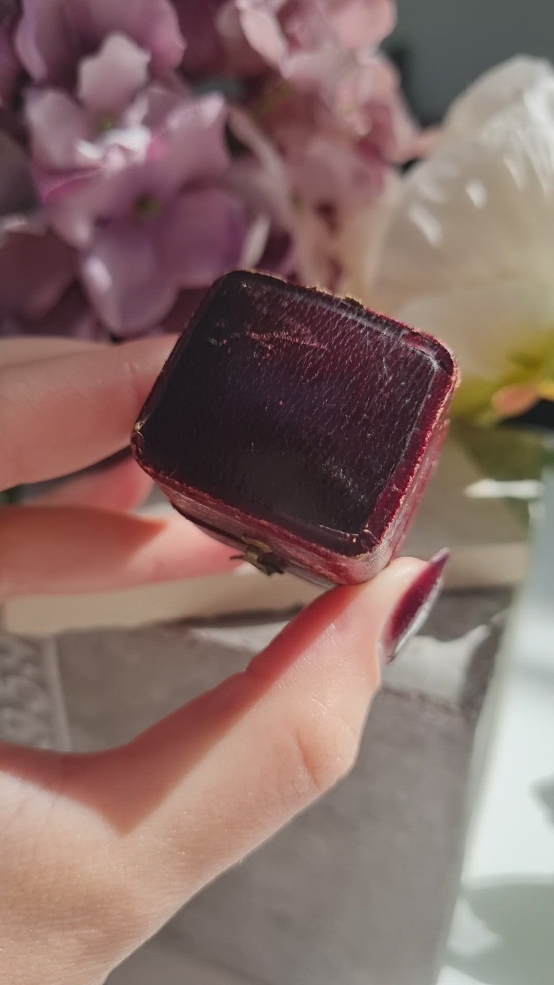 Emerald and Baguette Diamond Cluster Engagement Ring