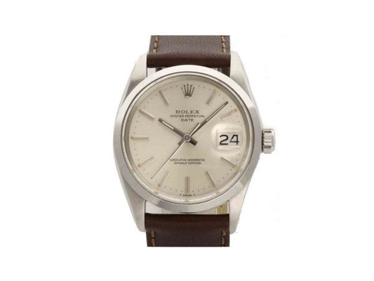 Vintage Gents Rolex Gents Oyster Perpetual Date Wristwatch