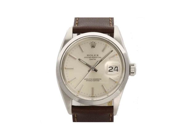 Vintage Gents Rolex Gents Oyster Perpetual Date Wristwatch