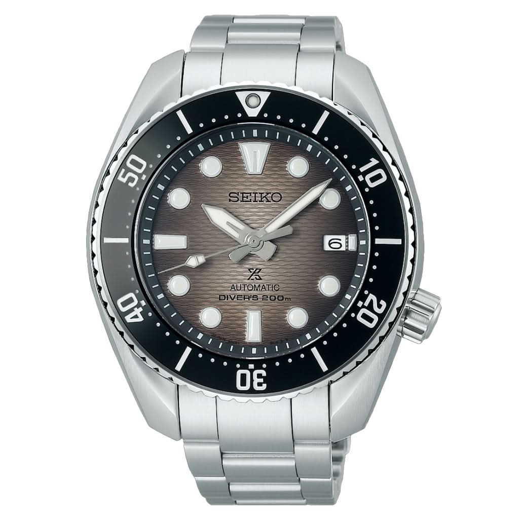 Seiko Prospex King Sumo Grey Gradation Diver Stainless Steel Watch  SPB323J1