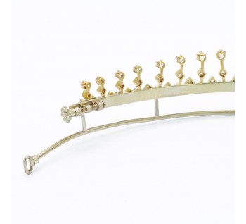 Antique Victorian Diamond Fringe Tiara Necklace, 12.00 carats, Circa 1880